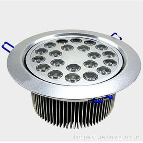 CE Certified 21W LED Recessed Ceiling Lamp, Polish Flat with Bevel Edge Around